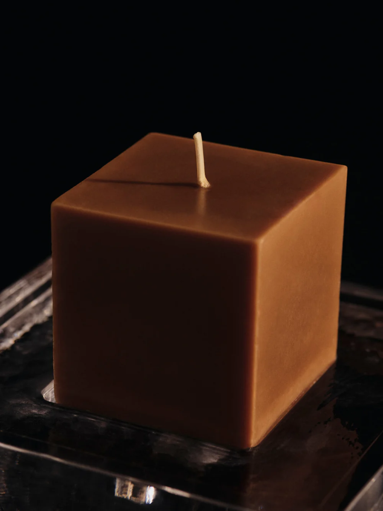 Burren Block Candle - Small - Bronze