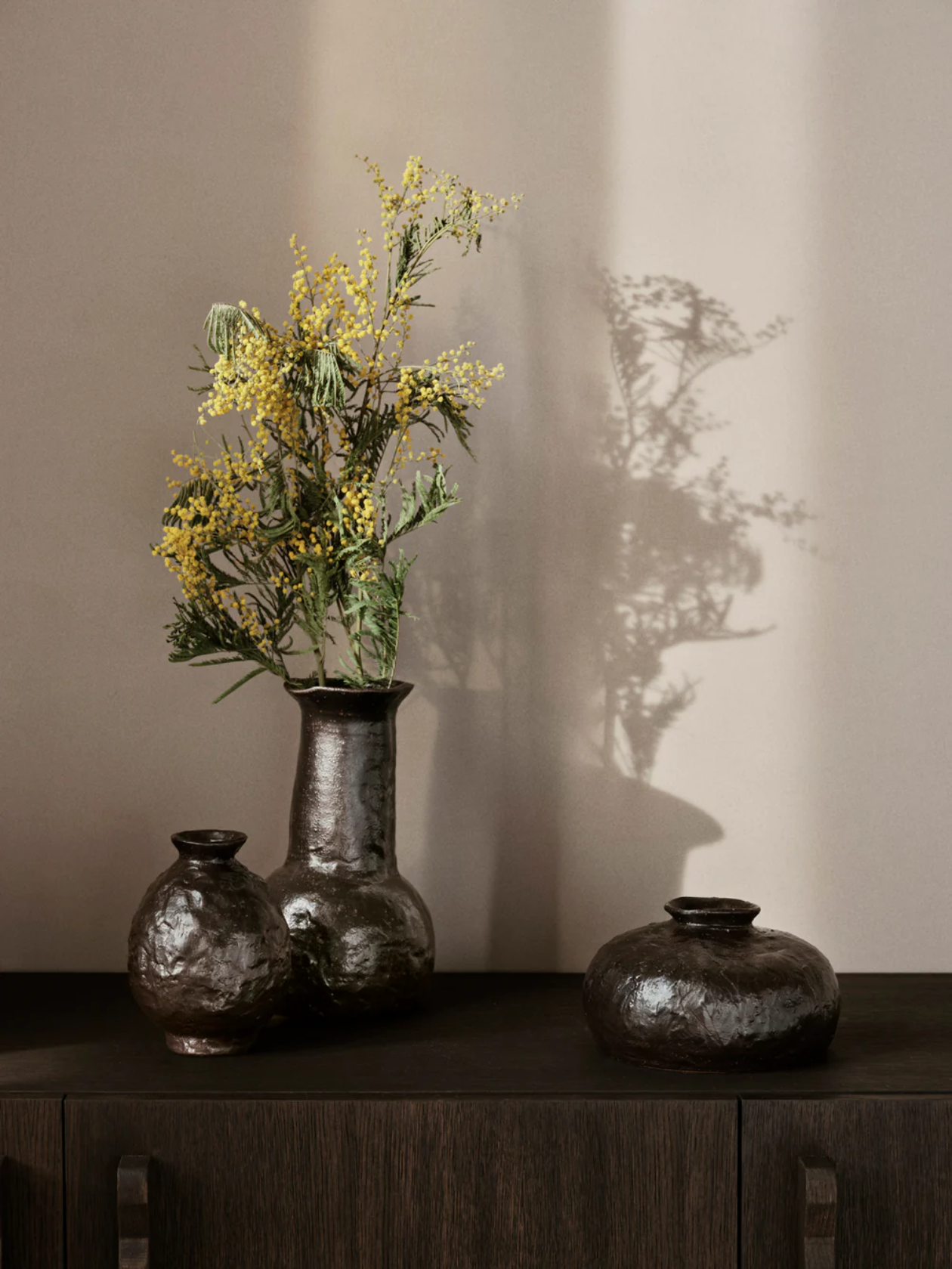 Doro Vase - Small - Coffee