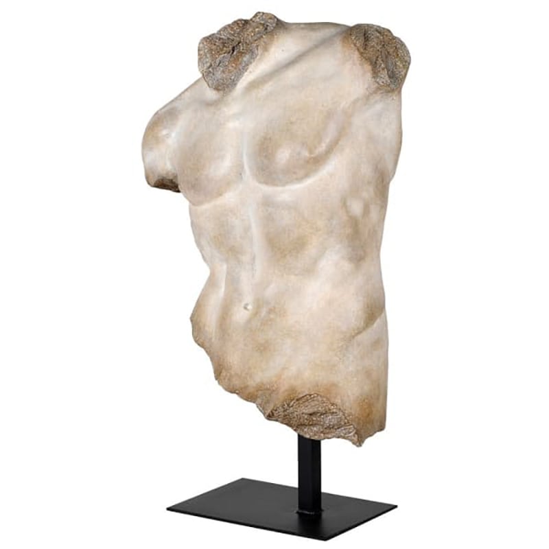 Pale Torso On Plinth
