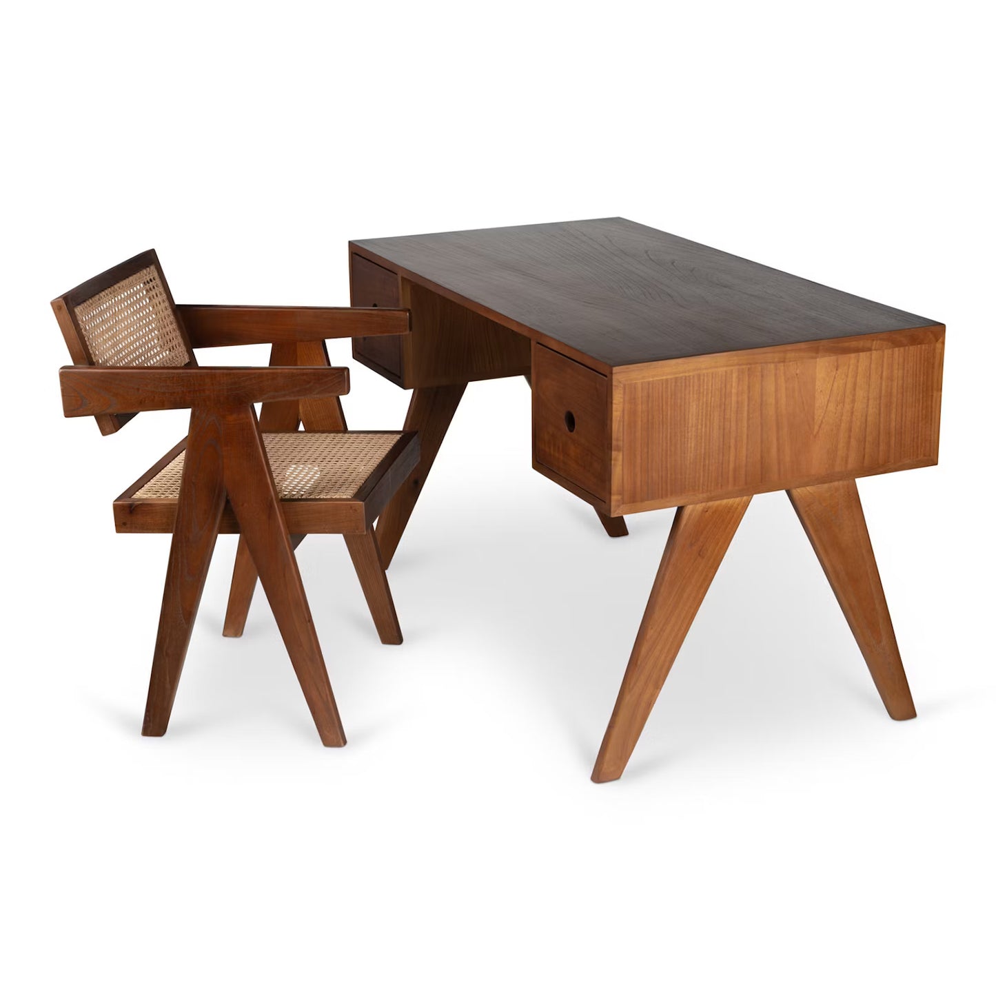 Office Desk 150 - Dark Brown