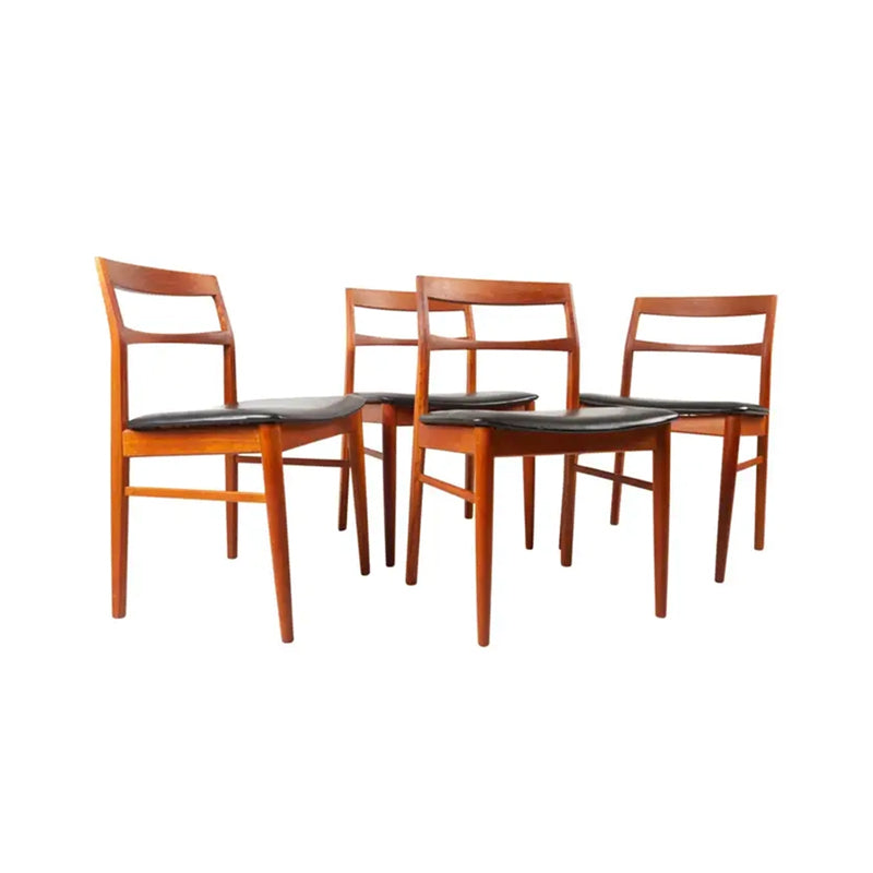 Henning Kjærnulf Dining Chairs X 8
Year Of Manufacture: Between 1960-1969