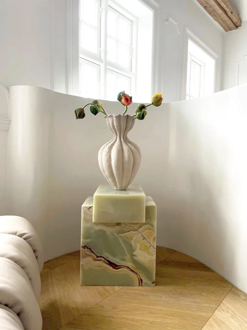 Gaia Green Onyx Table