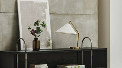 Gräshoppa Table Lamp, Fabric Shade