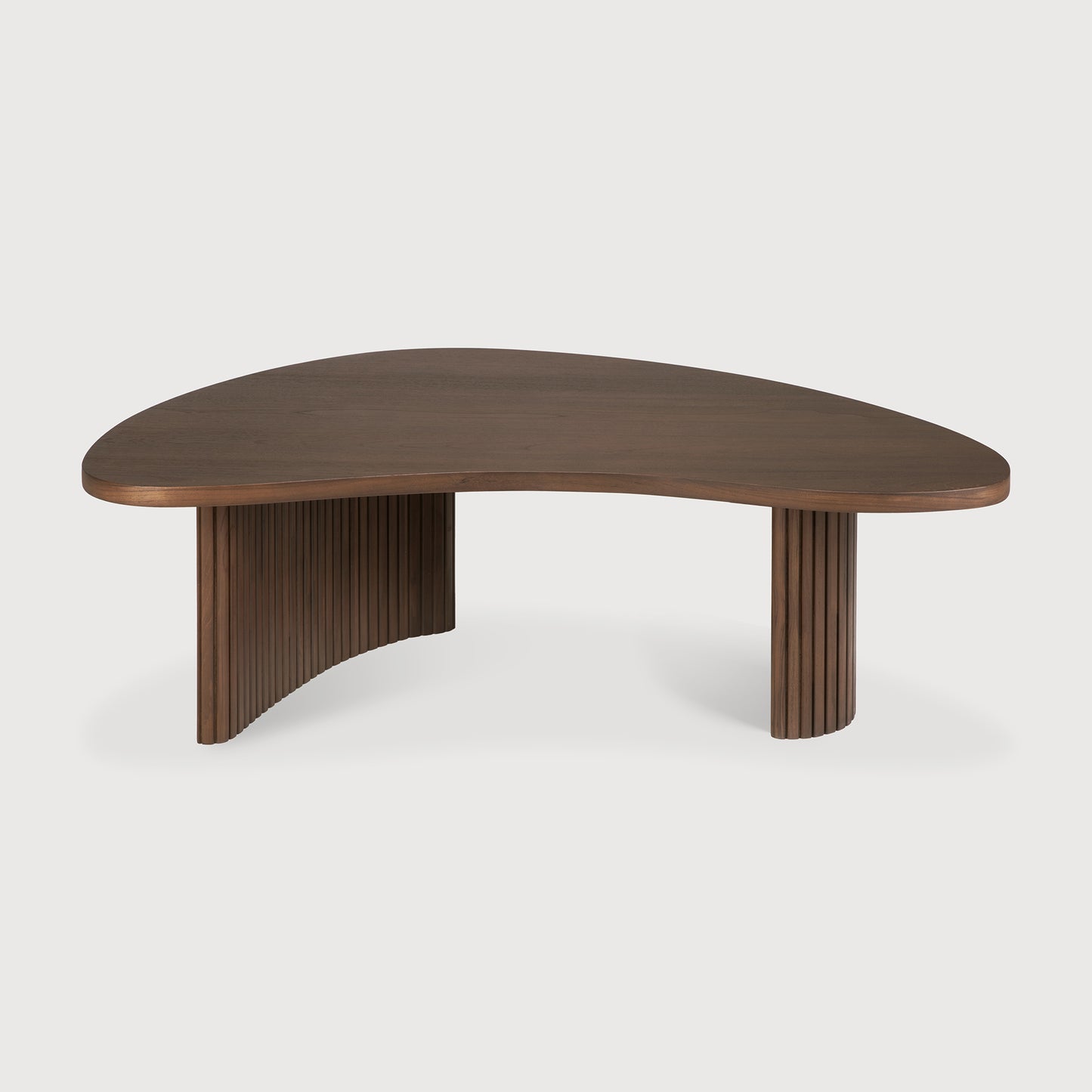 Boomerang Coffee Table - Teak Brown