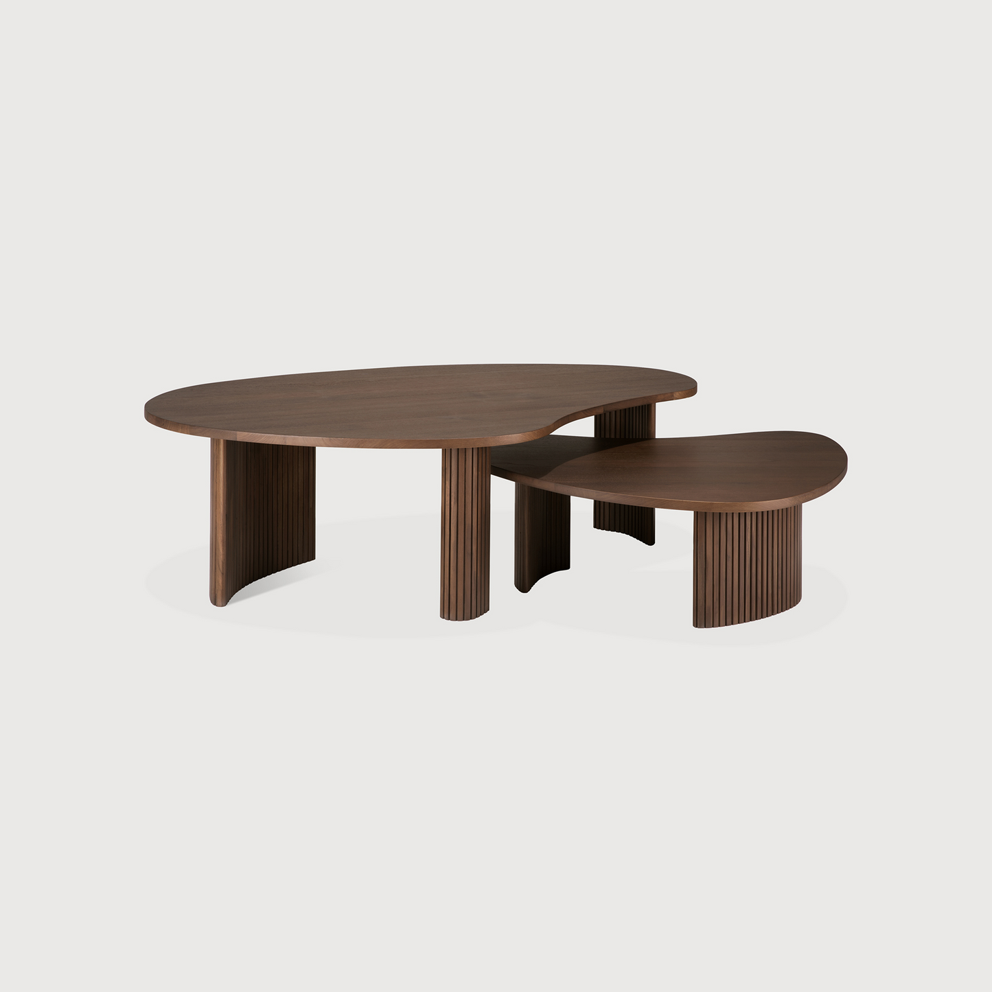 Boomerang Coffee Table - Teak Brown