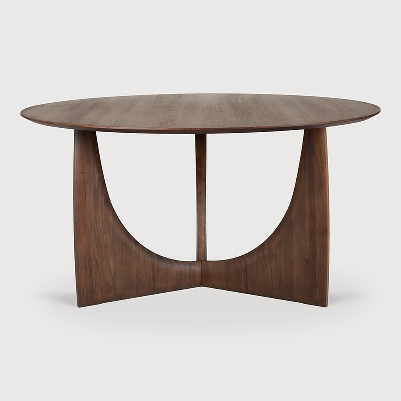 Geometric Dining Table - Teak