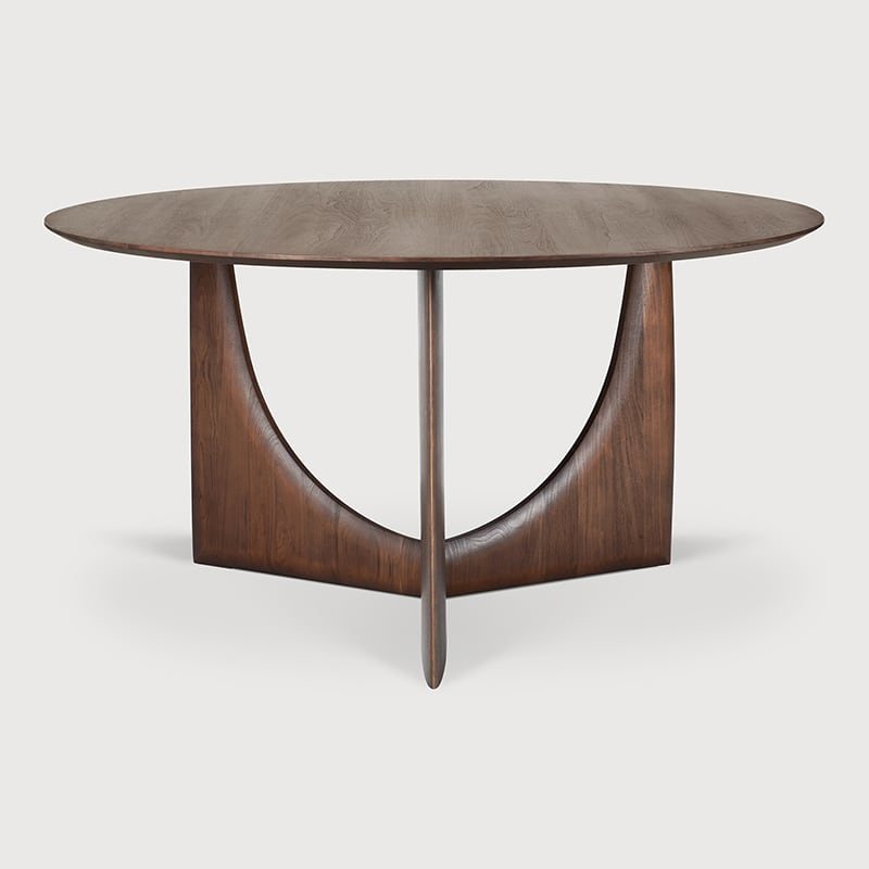 Geometric Dining Table - Teak