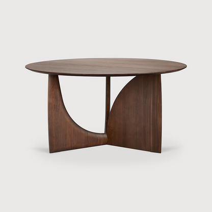 Geometric Dining Table - Teak