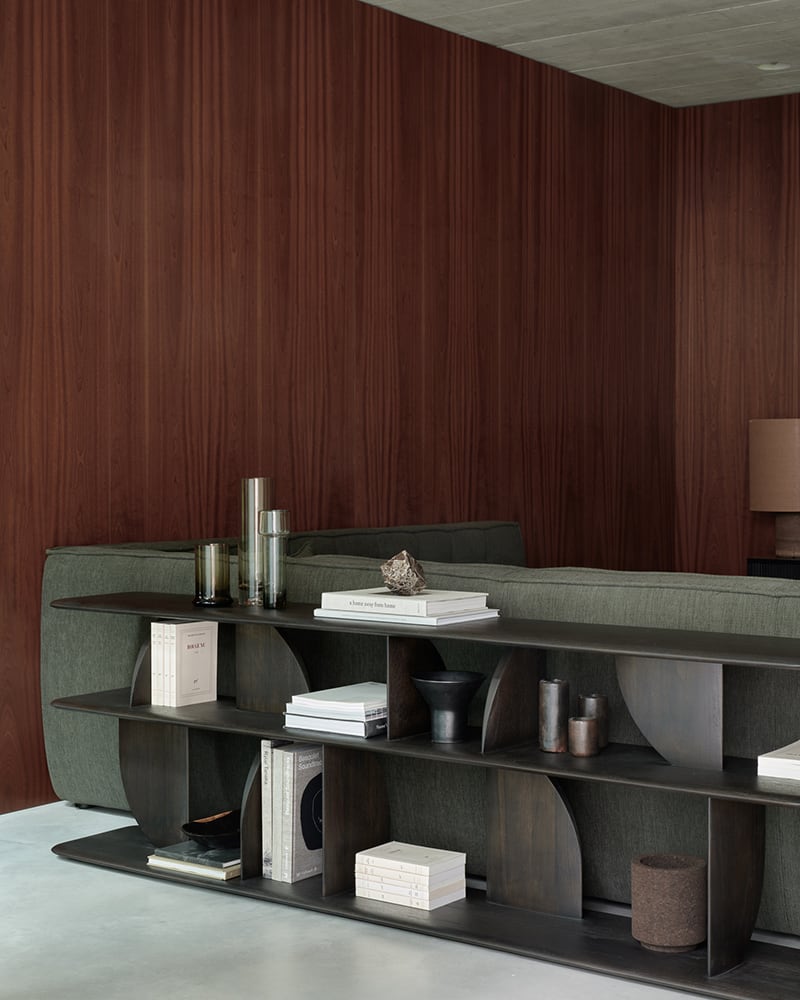 Geometric Sofa Console