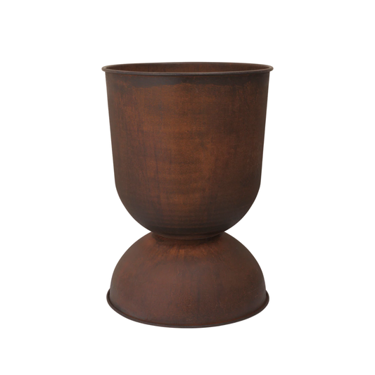 Hourglass Pot - Large - Rust