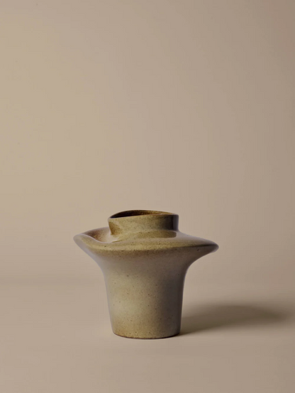 Evio Vase - Small - Elm Green