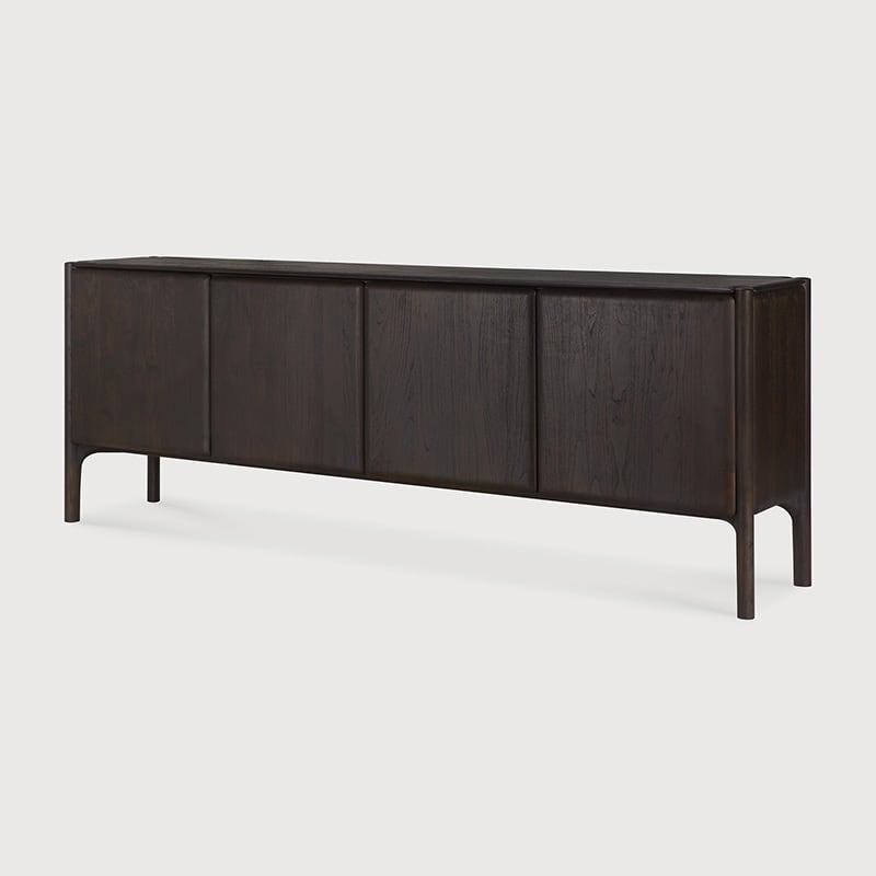 PI sideboard - Teak dark brown
