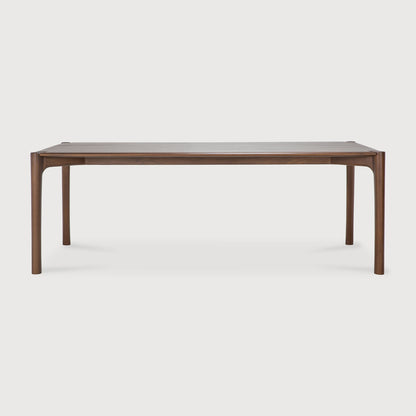 PI Dining Table - Teak Brown