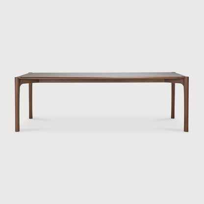 PI Dining Table - Teak Brown