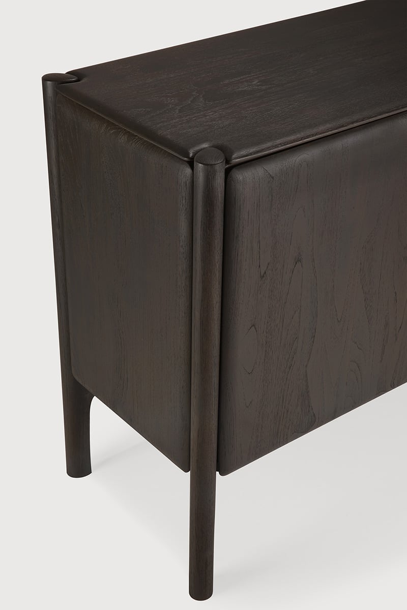 PI sideboard - Teak dark brown