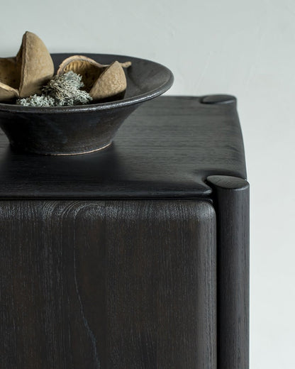 PI sideboard - Teak dark brown