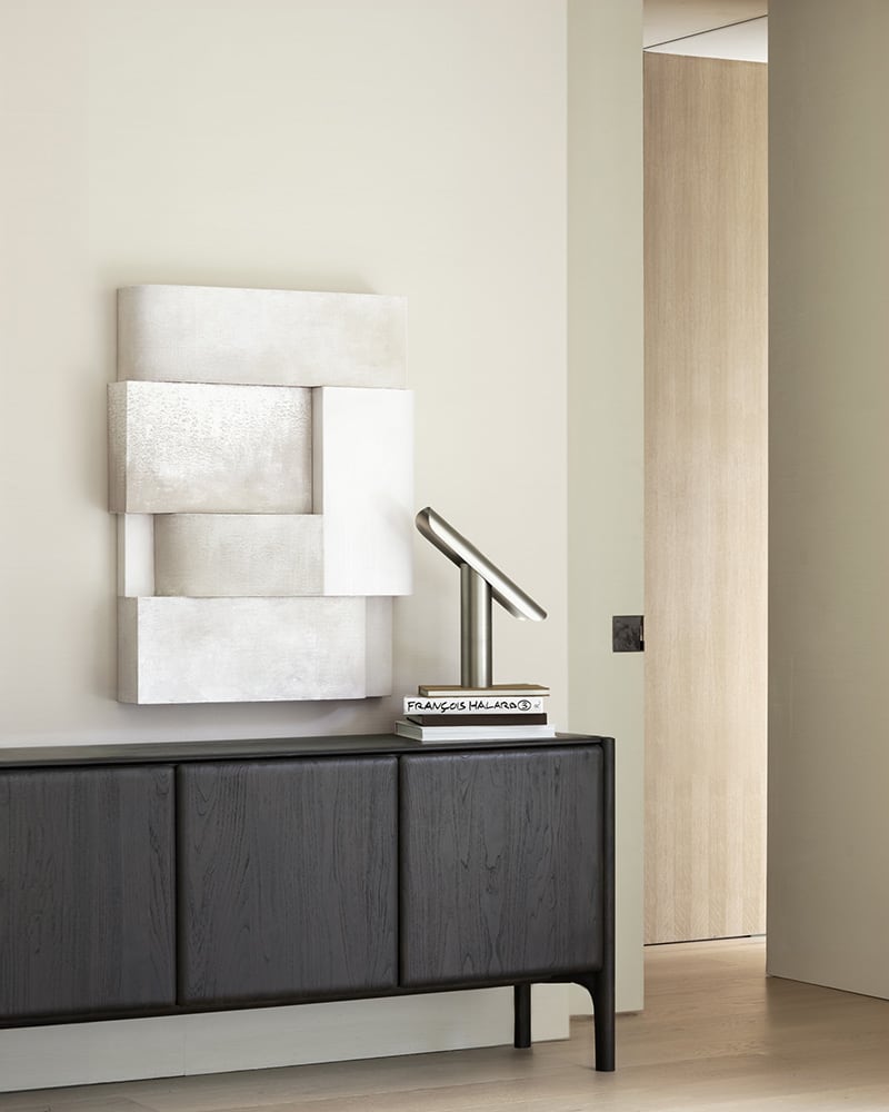 PI sideboard - Teak dark brown