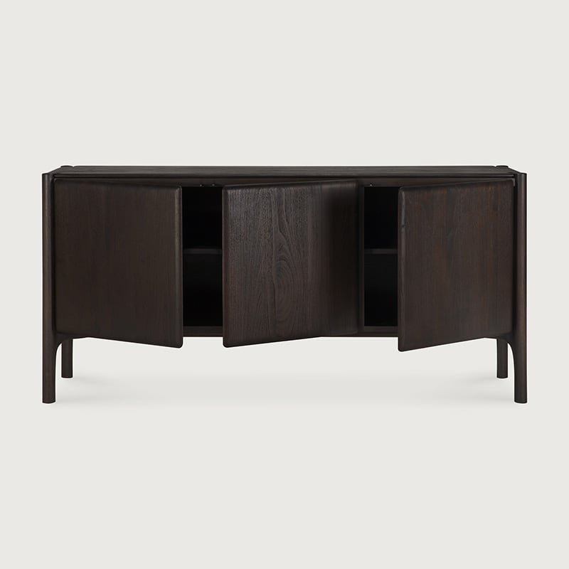 PI sideboard - Teak dark brown
