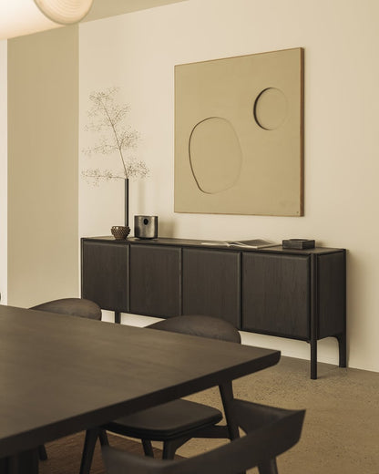 PI sideboard - Teak dark brown