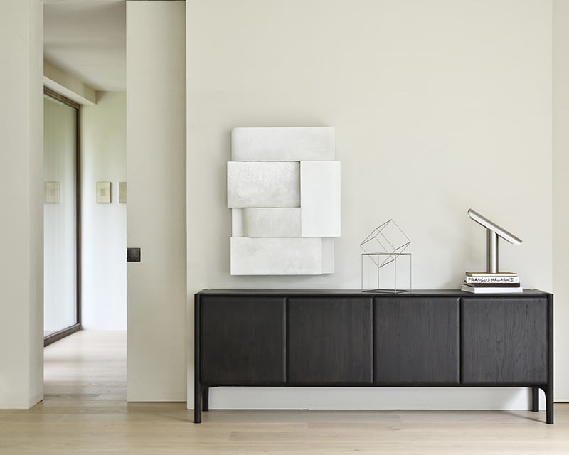 PI sideboard - Teak dark brown