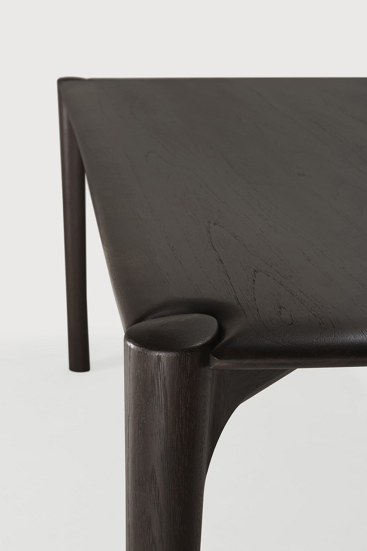 PI Dining Table - Teak Dark Brown