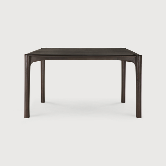 PI Dining Table - Teak Dark Brown