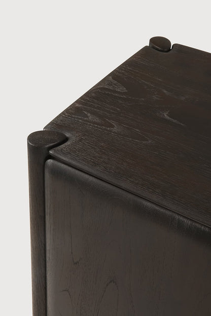 PI sideboard - Teak dark brown