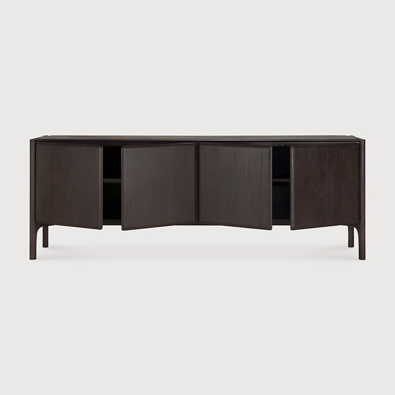 PI sideboard - Teak dark brown