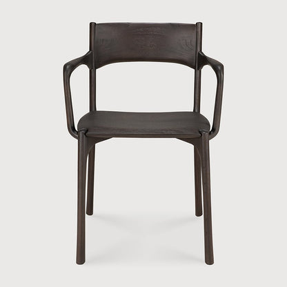 PI Dining Chair - Teak dark brown