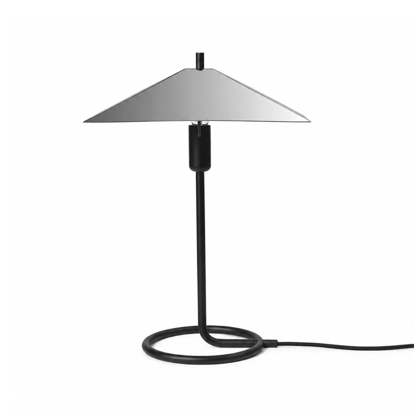 Filo Table Lamp Square - Black/Mirror Polished