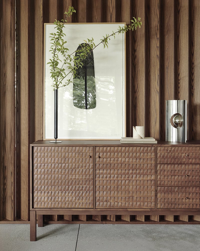 Sono sideboard - Teak light brown