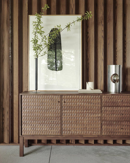 Sono sideboard - Teak light brown