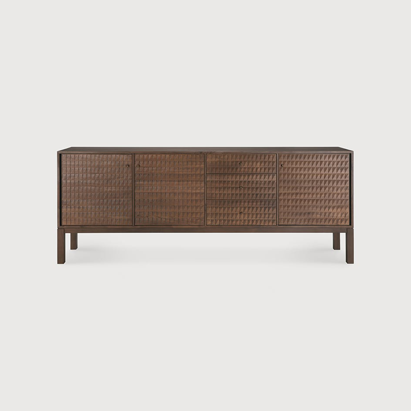 Sono sideboard - Teak light brown