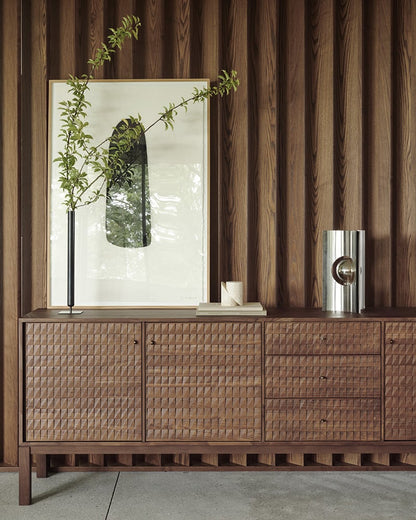 Sono sideboard - Teak light brown