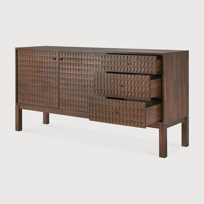 Sono sideboard - Teak light brown