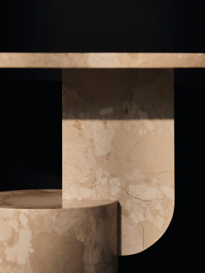 Insert Side Table - Stone - Sand