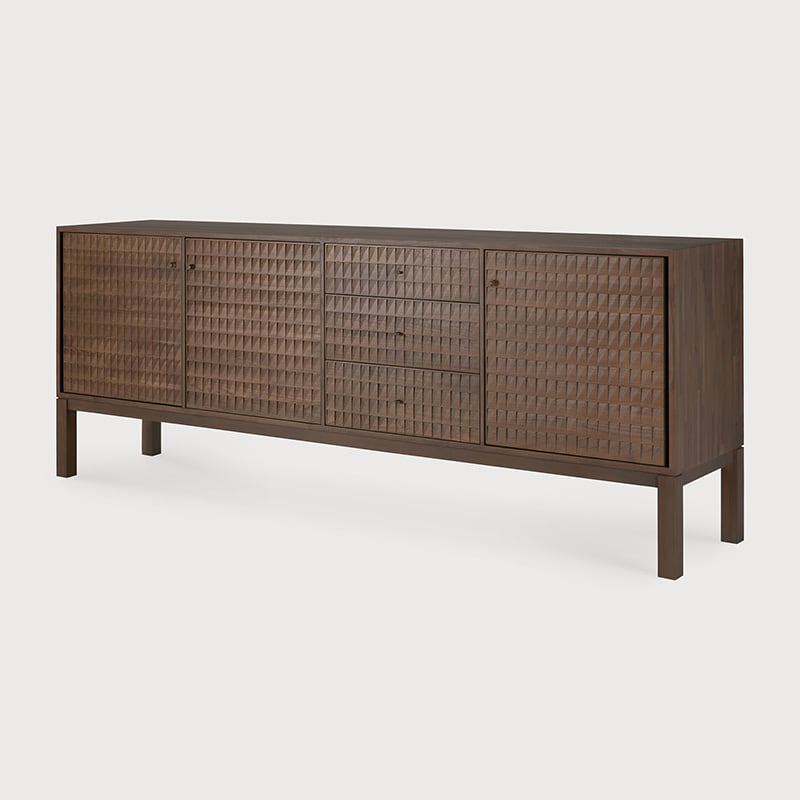 Sono sideboard - Teak light brown