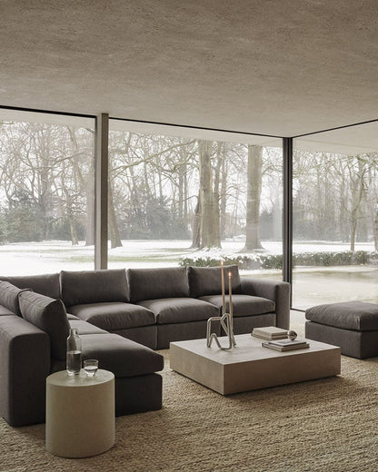 Mellow Modular Sofa - Textile | Granite