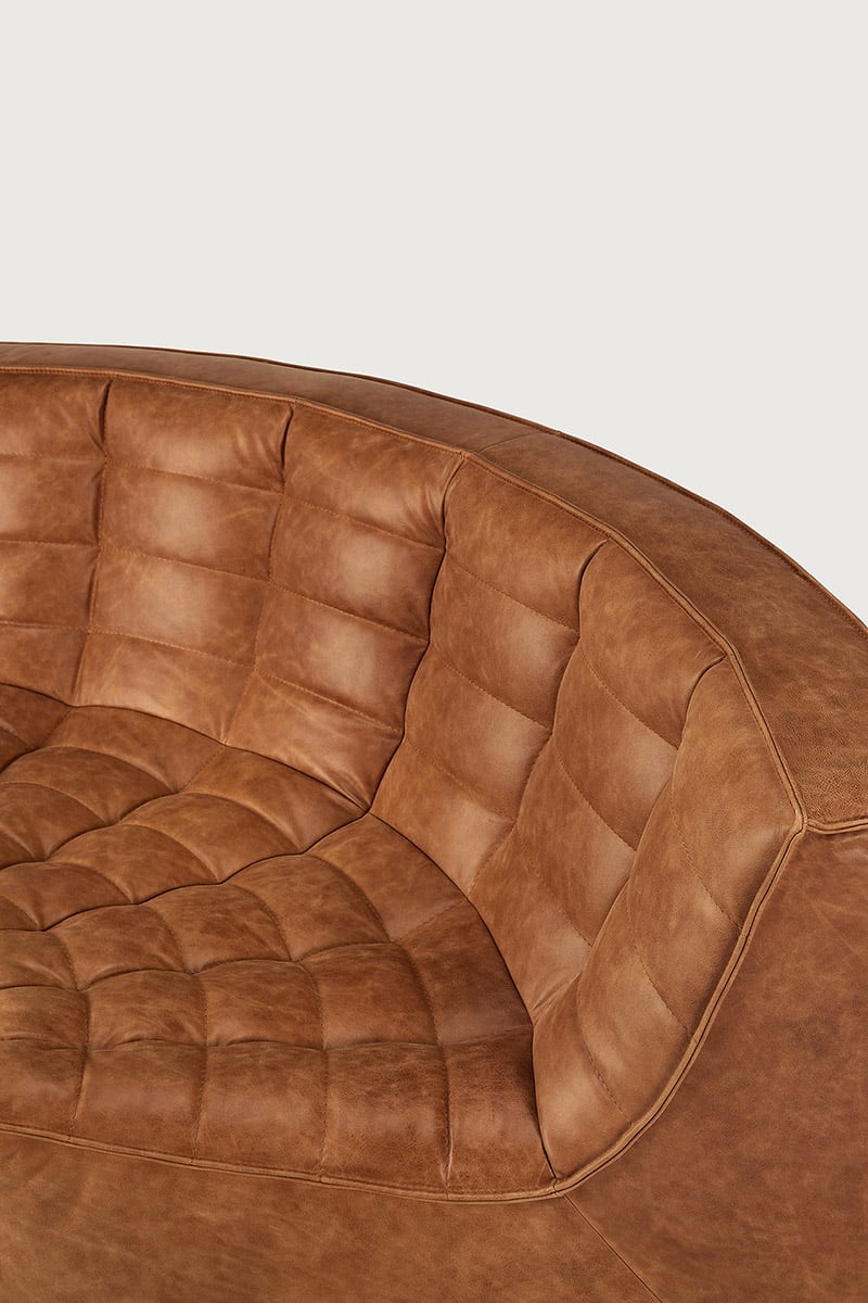 N701 Modular Sofa - Leather | Old Saddle