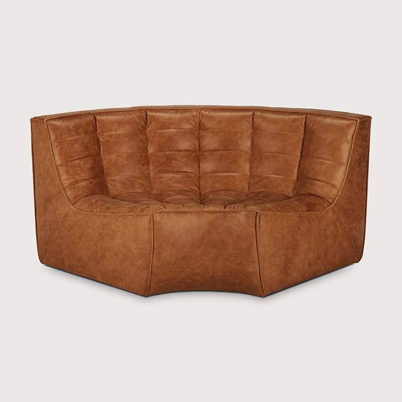N701 Modular Sofa - Leather | Old Saddle