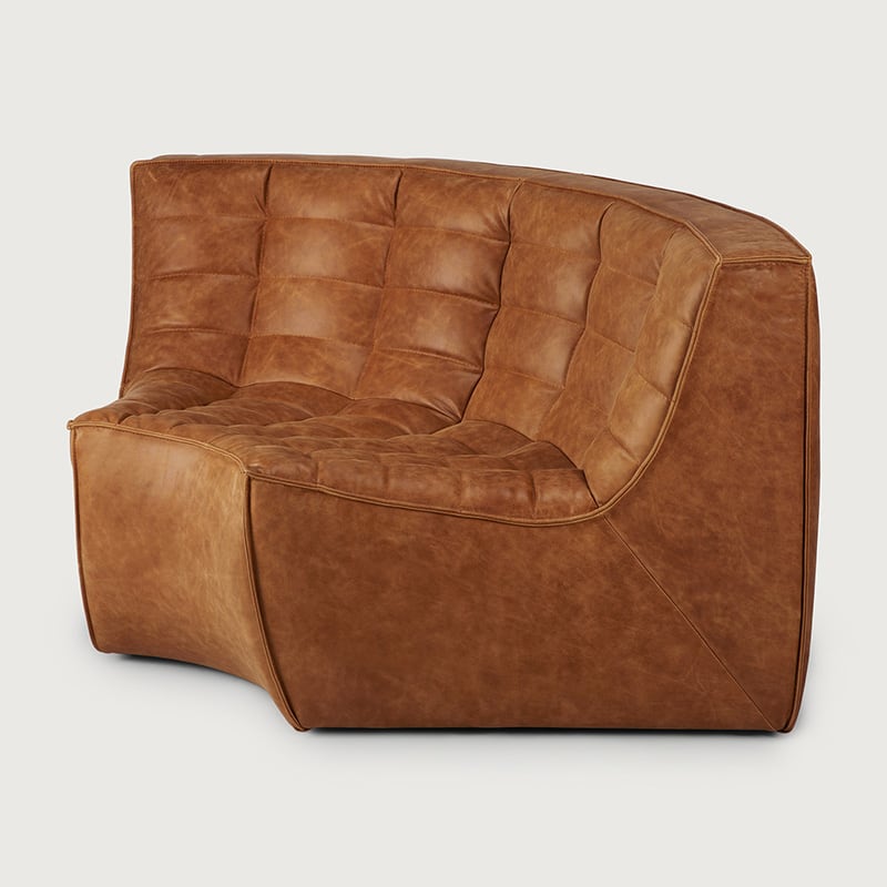 N701 Modular Sofa - Leather | Old Saddle