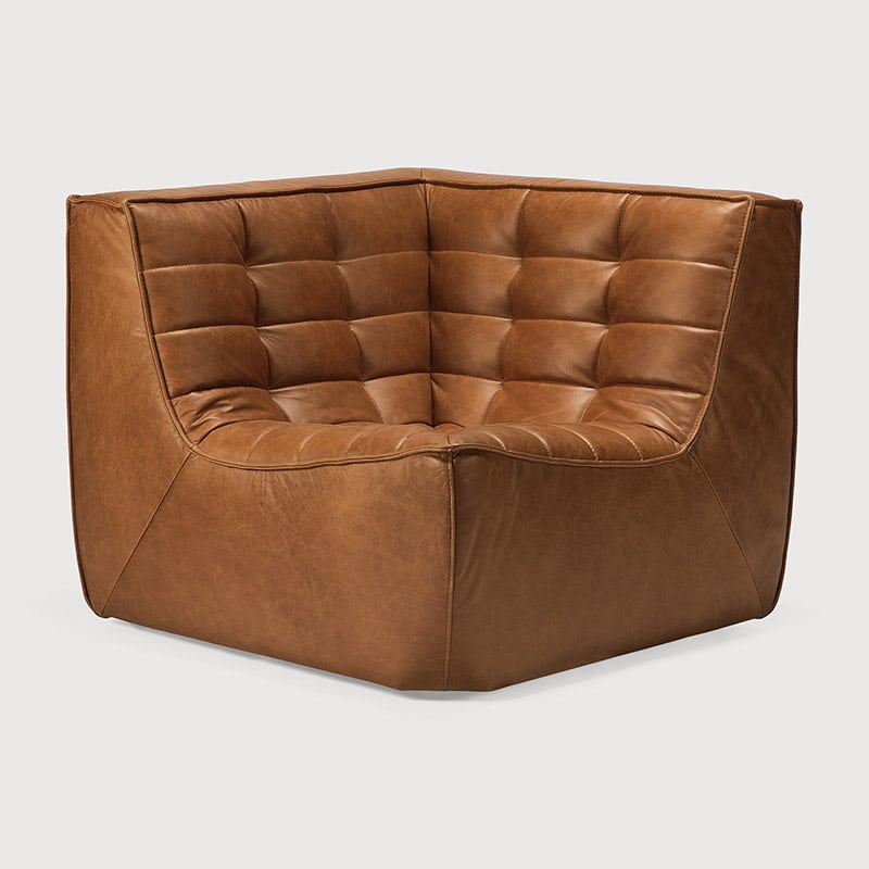 N701 Modular Sofa - Leather | Old Saddle