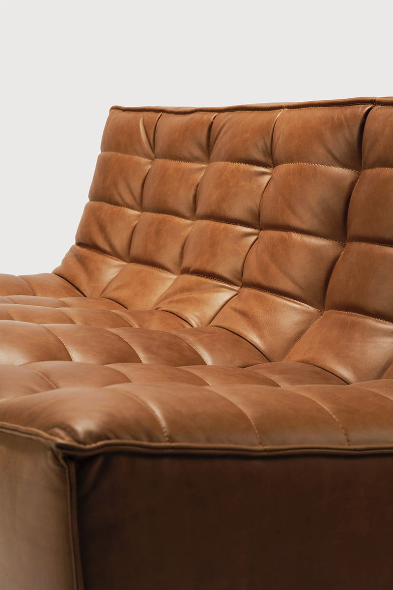 N701 Modular Sofa - Leather | Old Saddle