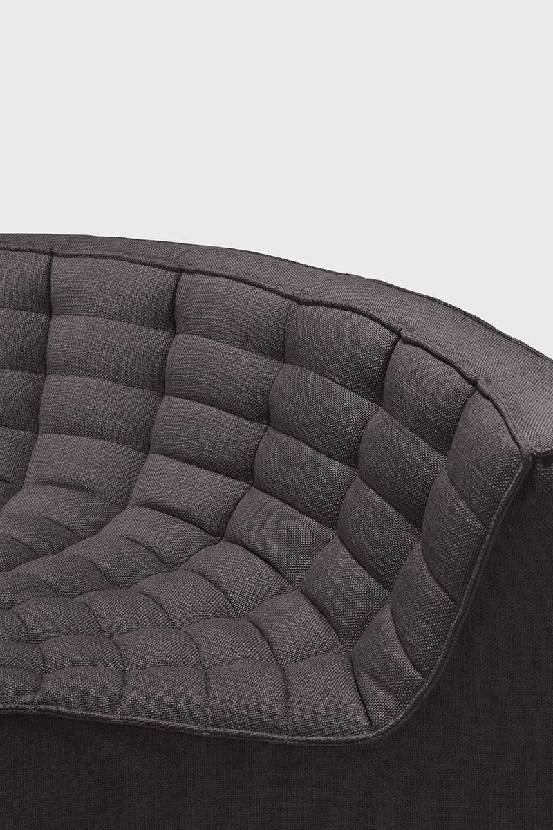 N701 Modular Sofa - Textile | Dark grey