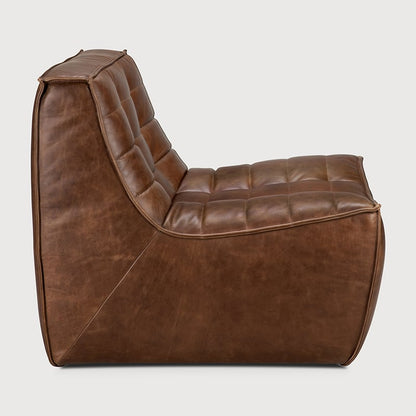 N701 Modular Sofa - Leather | Chestnut