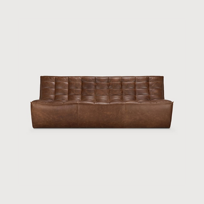 N701 Modular Sofa - Leather | Chestnut