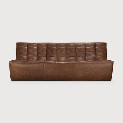N701 Modular Sofa - Leather | Chestnut