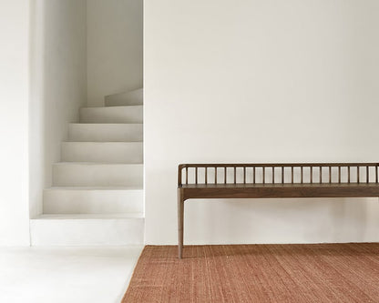 Spindle Bench - Reclaimed Teak