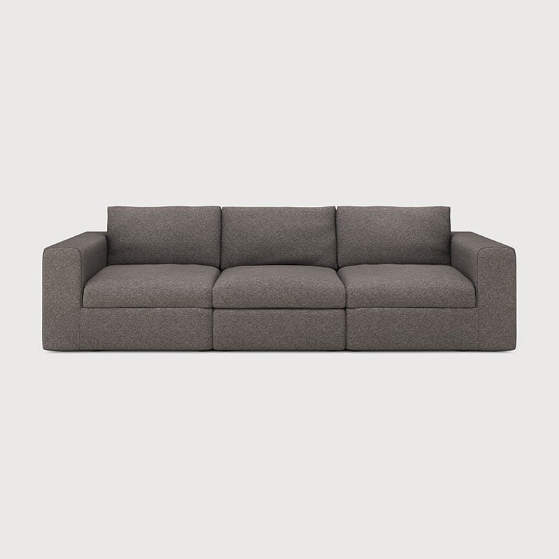 Mellow Modular Sofa - Textile | Granite