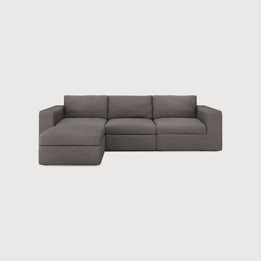 Mellow Modular Sofa - Textile | Granite